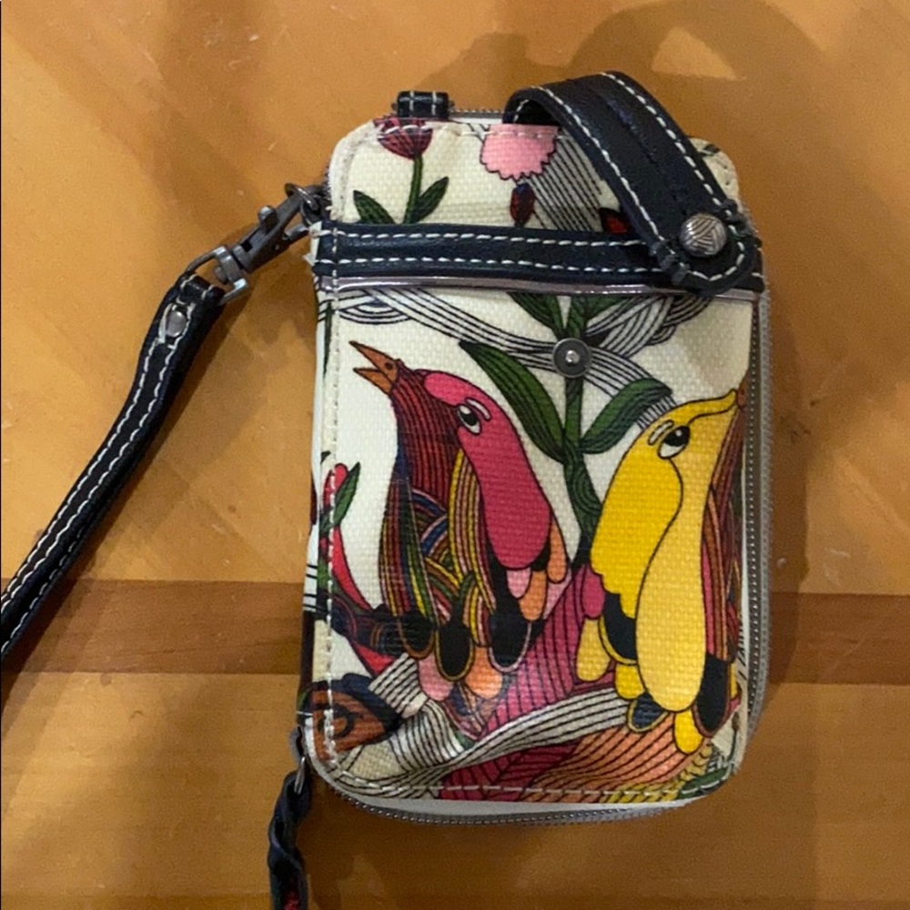 Sakroots clutch/wristlet wallet